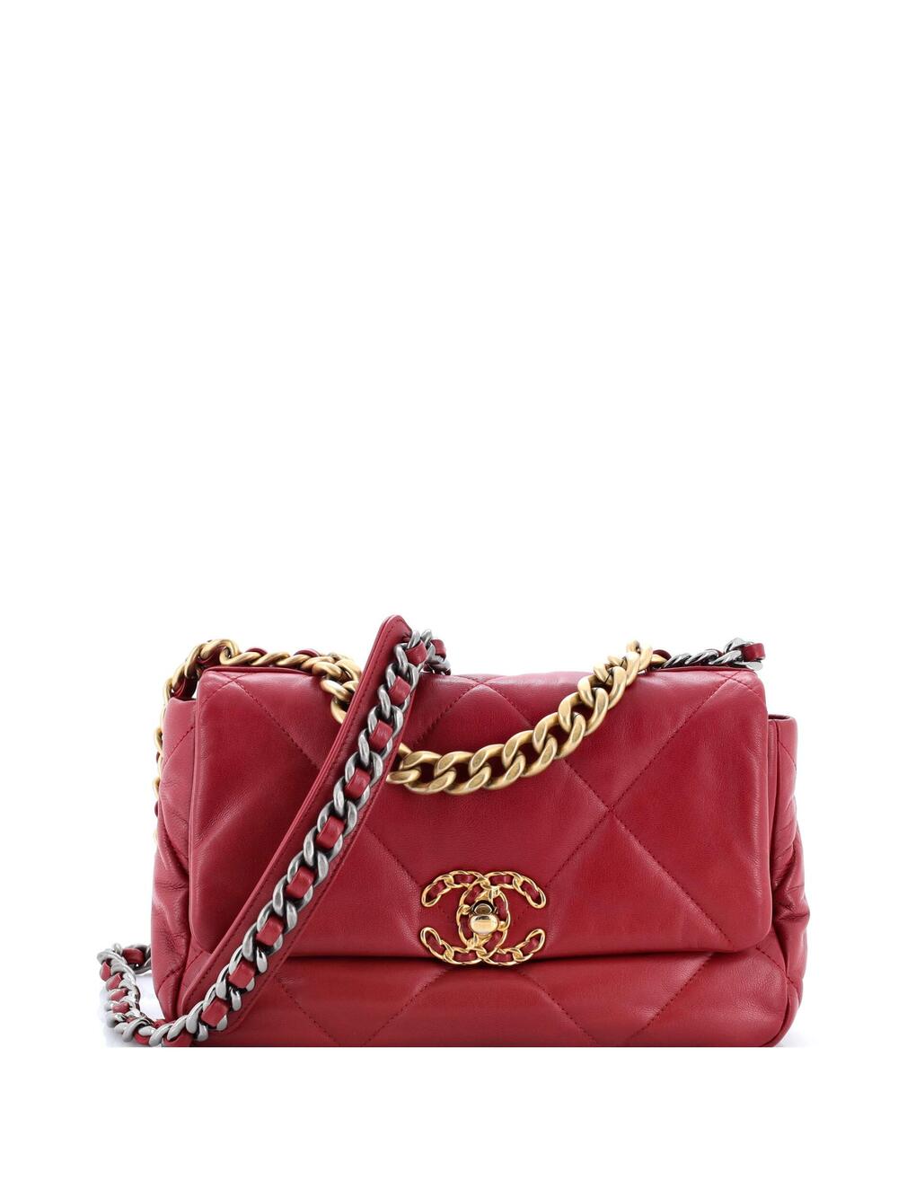 Chanel 19 Flap Bag Quilted Leather #269266C45B